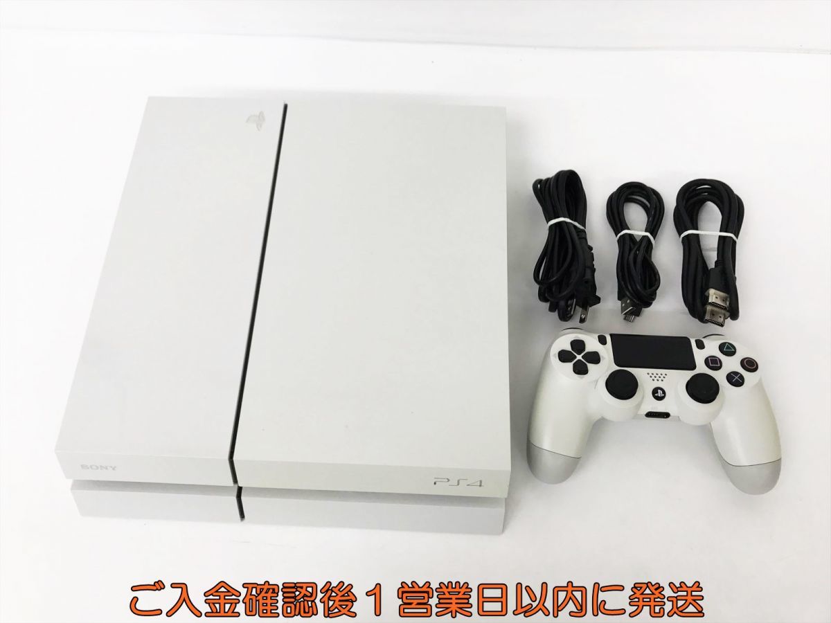 1円】PS4 本体 セット 500GB ホワイト SONY PlayStation4 CUH-1100A