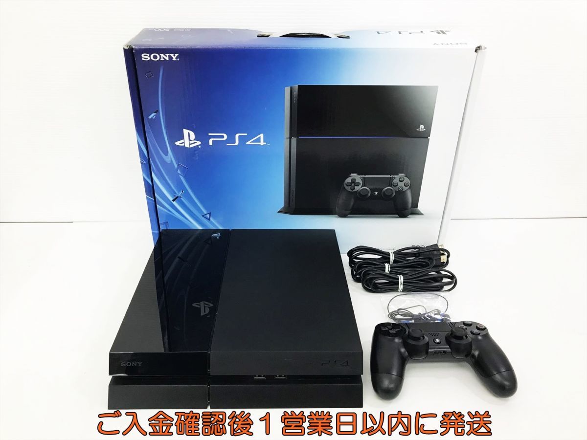 1円】PS4 本体 セット 500GB ブラック SONY PlayStation4 CUH-1000A