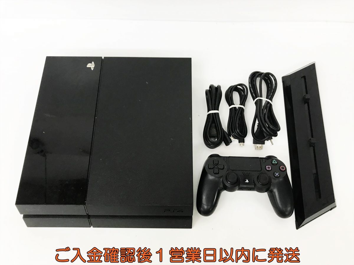 【1円】PS4 本体 セット 500GB ブラック SONY PlayStation4 CUH-1100A 初期化済 未検品ジャンク プレステ4 DC09-667jy/G4