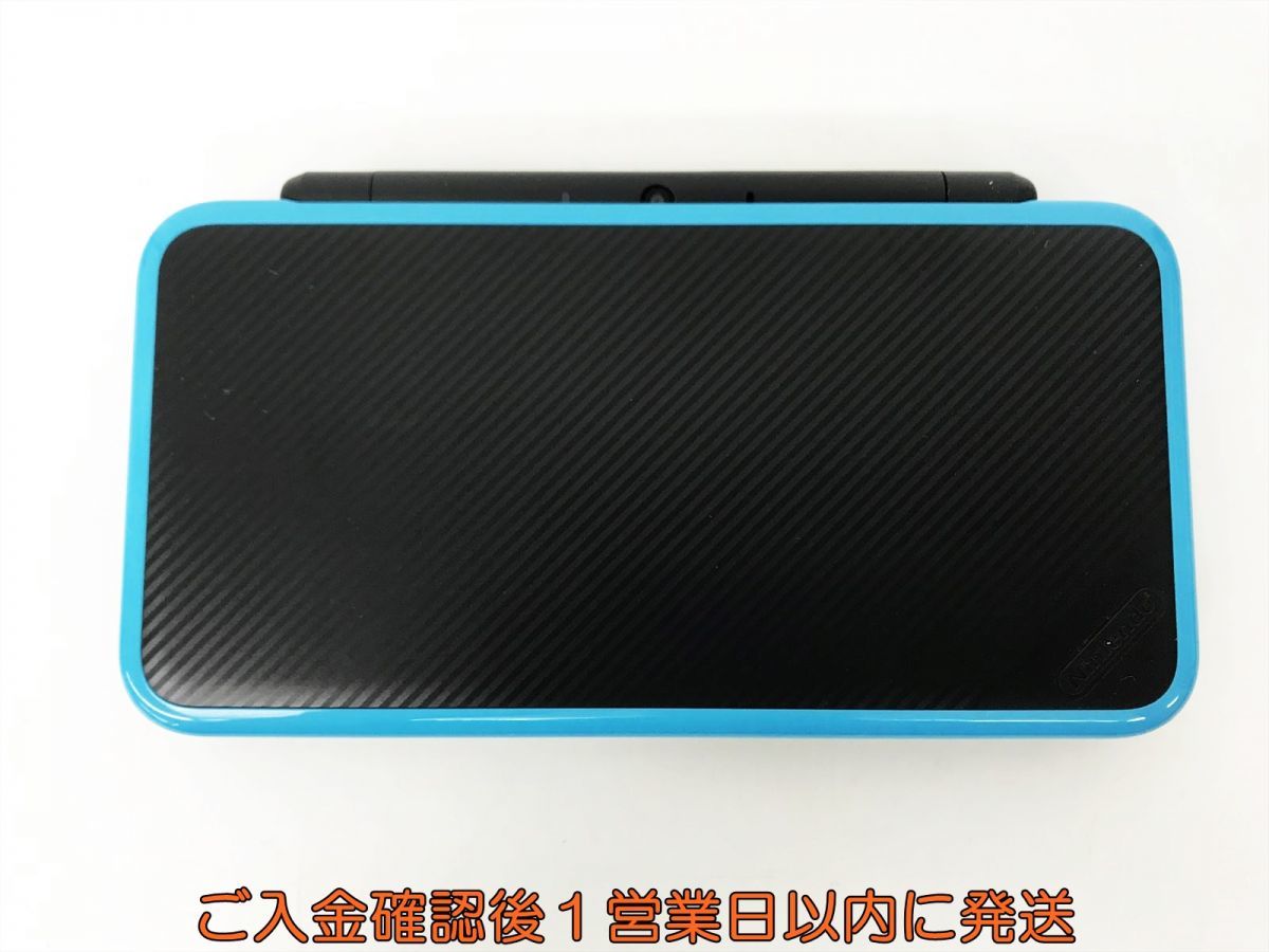 1円】Newニンテンドー2DSLL 本体 ブラック/ターコイズ 任天堂 JAN-001