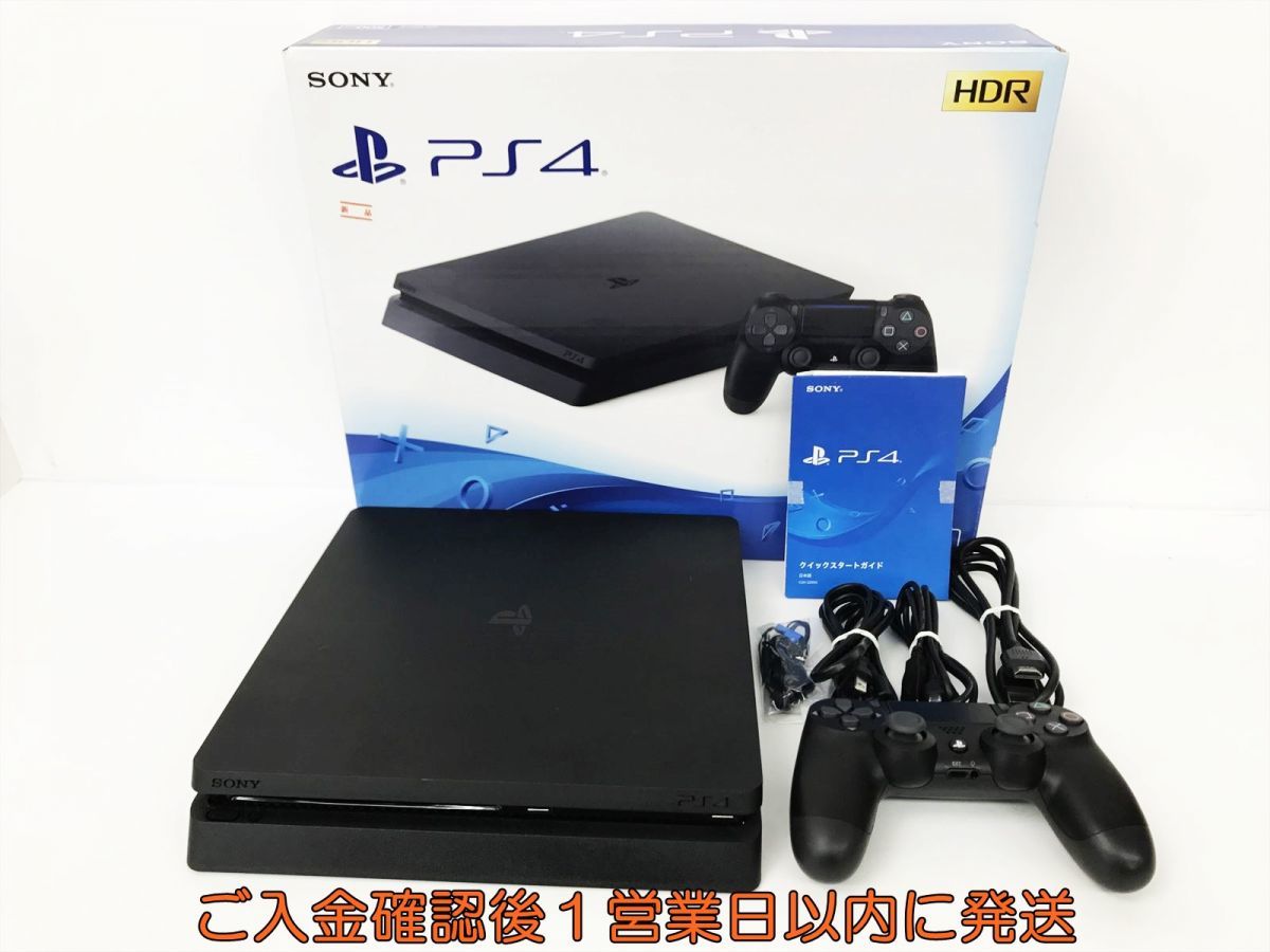 1円PS4 本体セットGB ブラックSONY PlayStation4 CUHA 動作