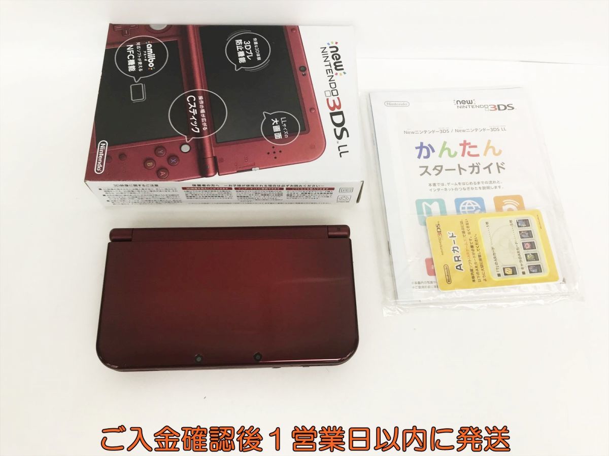 激安特価 メタリックレッド 本体 【1円】Newニンテンドー3DSLL 箱あり