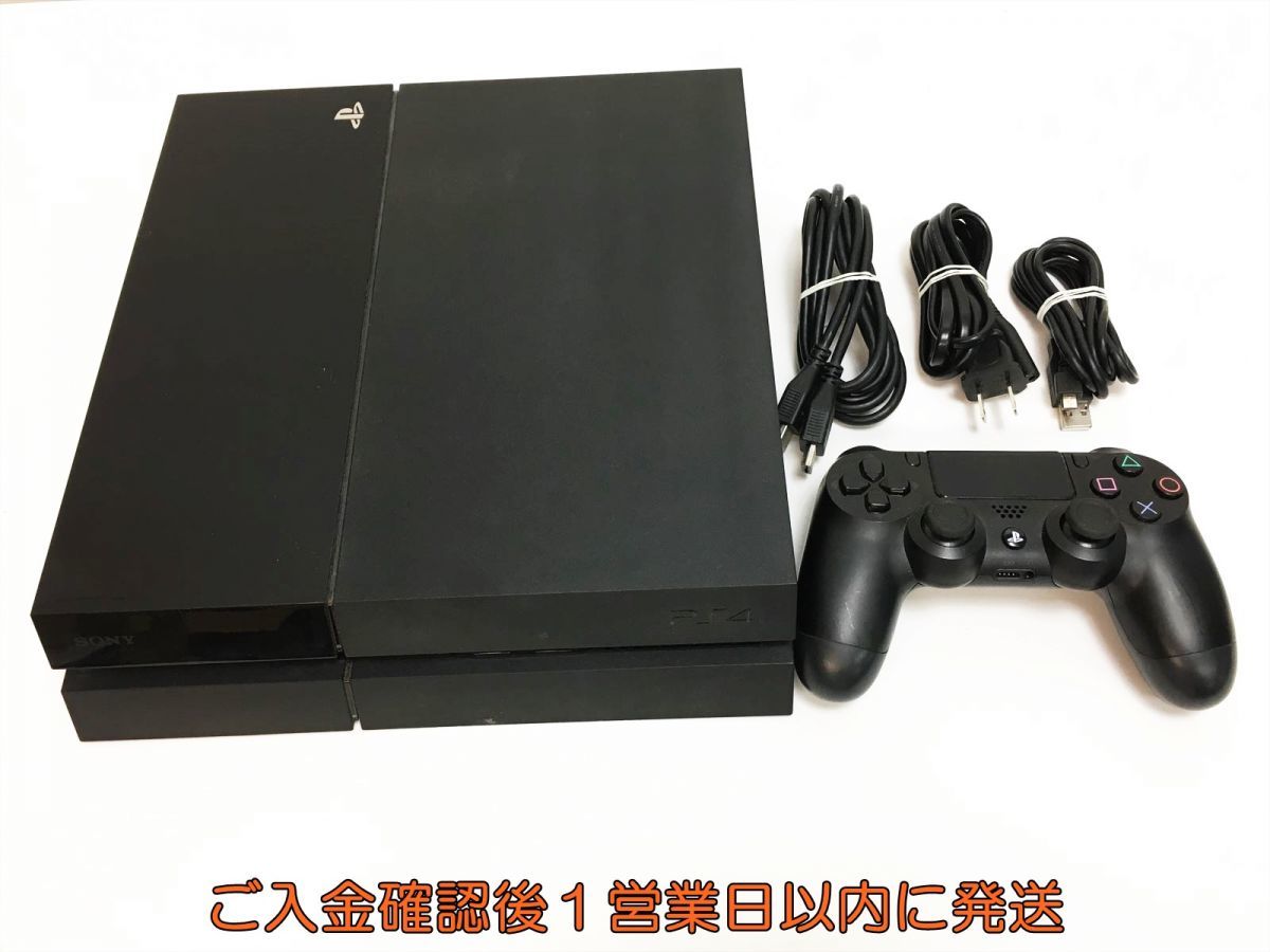 1円 PS4 本体/コントローラー セット CUH-1000A ブラック 500GB ゲーム