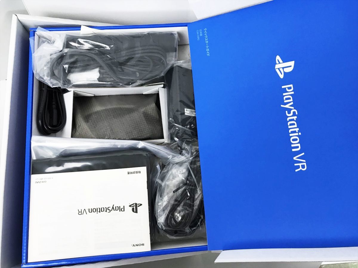 1円】ほぼ未使用 SONY PlayStation VR 本体 ヘッドセット カメラ同梱版 