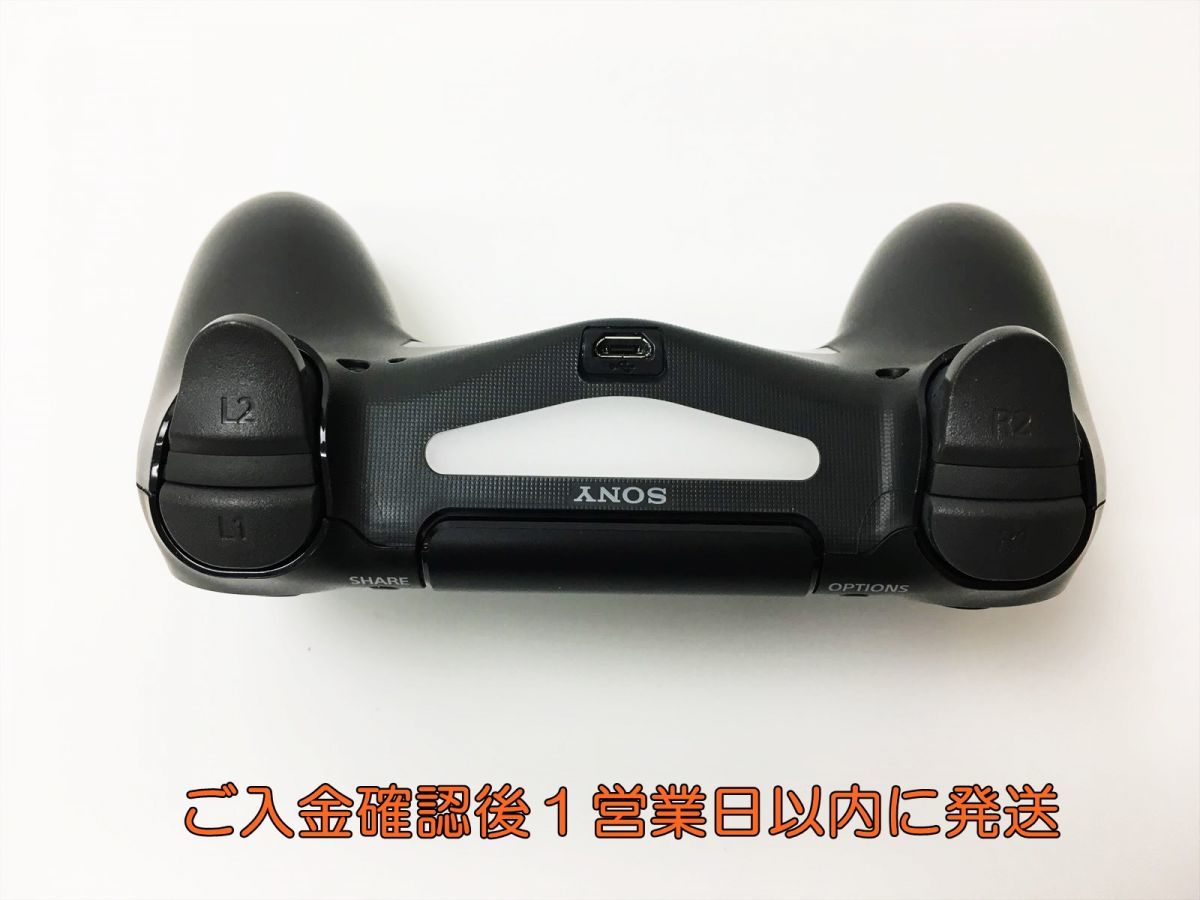 【1円】PS4 純正 ワイヤレスコントローラー DUALSHOCK4 ブラック 動作確認済 SONY PlayStation4 G02-181rm/F3_画像3