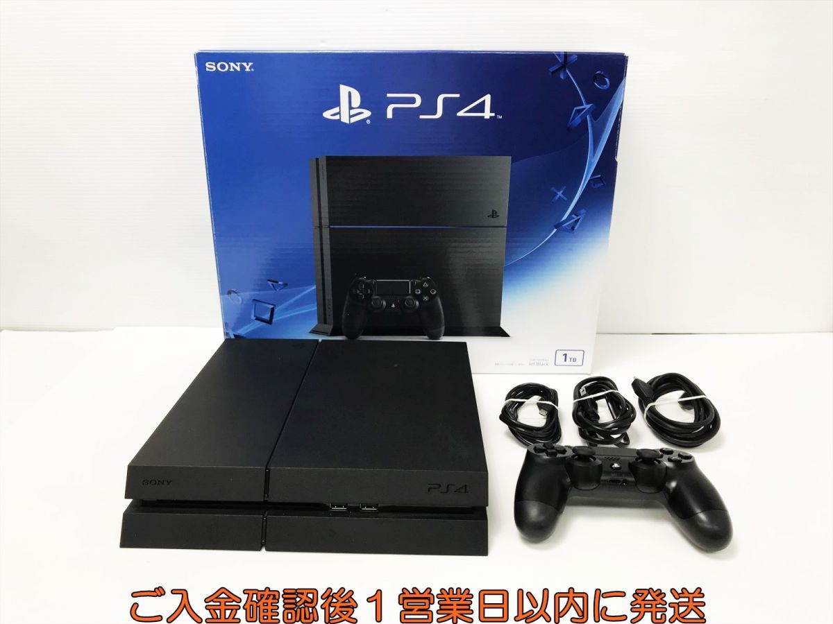 1円】PS4 本体 1TB ブラック SONY PlayStation4 CUH-1200B 初期化/動作