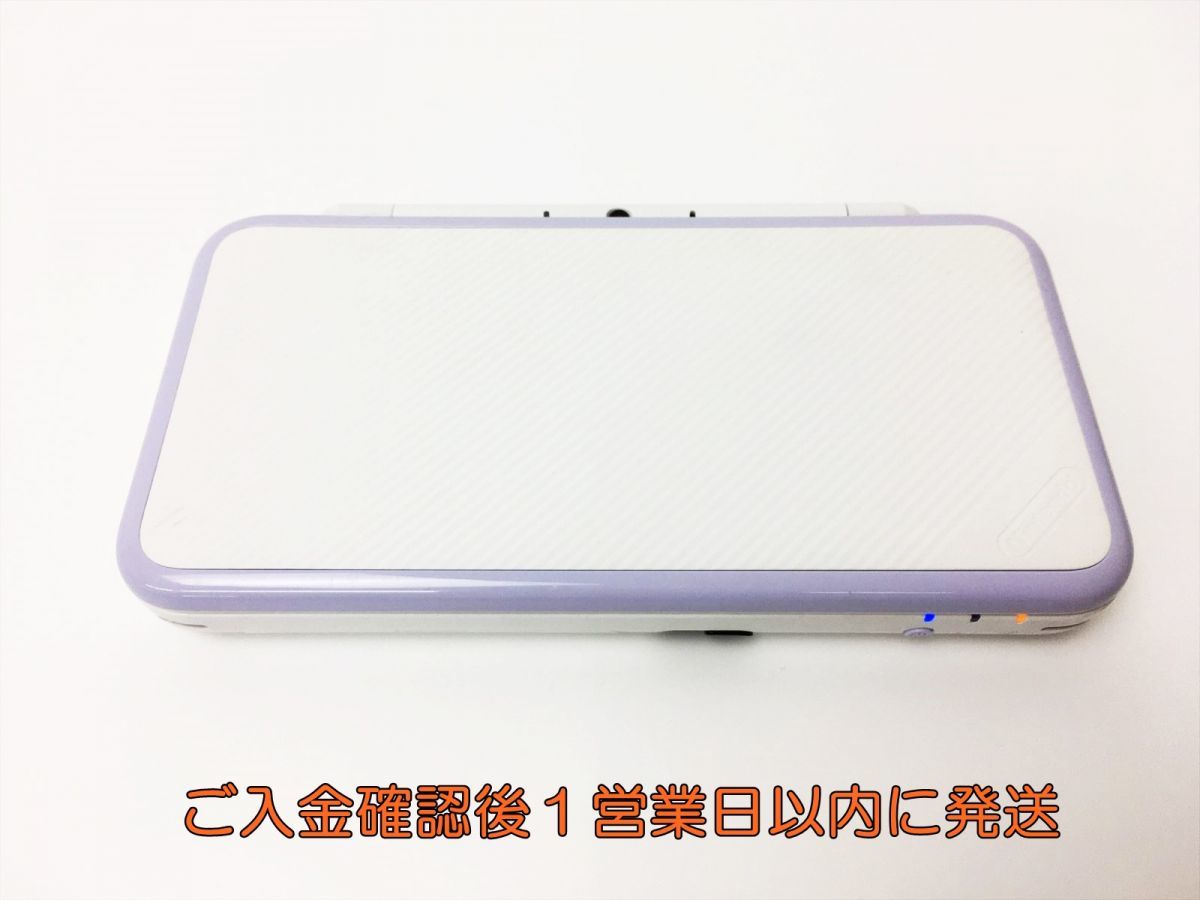 【1円】Newニンテンドー2DSLL 本体 ホワイト/ラベンダー 任天堂 JAN-001 動作確認済 2DS LL H02-174rm/F3_画像1