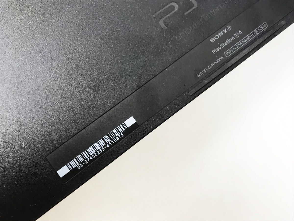 【1円】PS4 本体 セット 500GB ブラック SONY PlayStation4 CUH-1000A 初期化済 未検品ジャンク FW8.52 DC07-415jy/G4_画像5