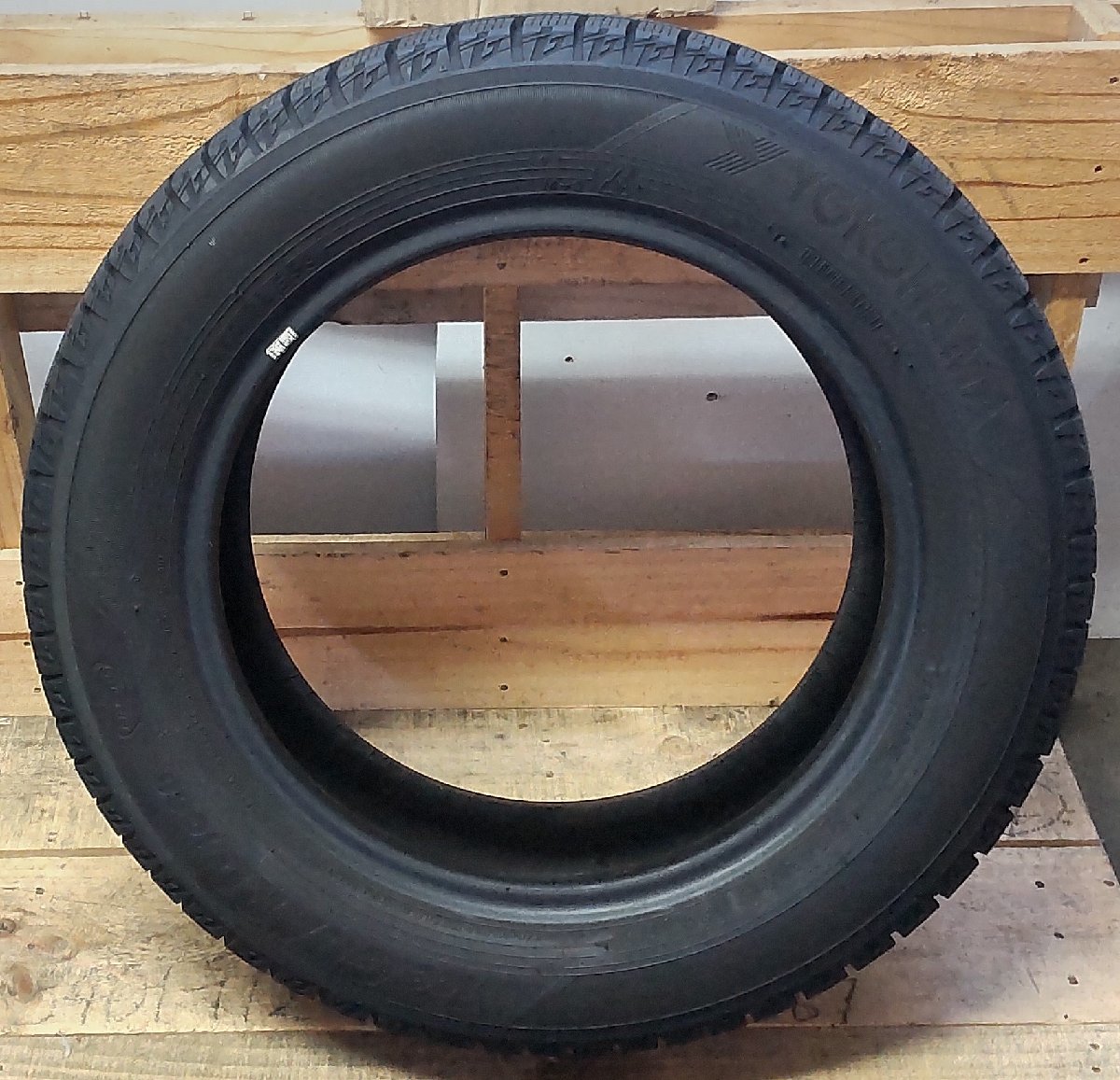 スタッドレス タイヤ 1本 2019年製 15インチ 175/65R15 84Q YOKOHAMA ice GUARD iG60 7.2 冬 中古_画像2