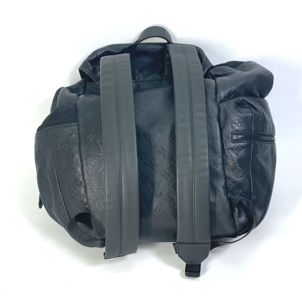 LOUIS VUITTON ルイヴィトン M43680 モノグラムシャドウ ディスカバリー バックパック カバン リュックサック レザー 【中古】美品