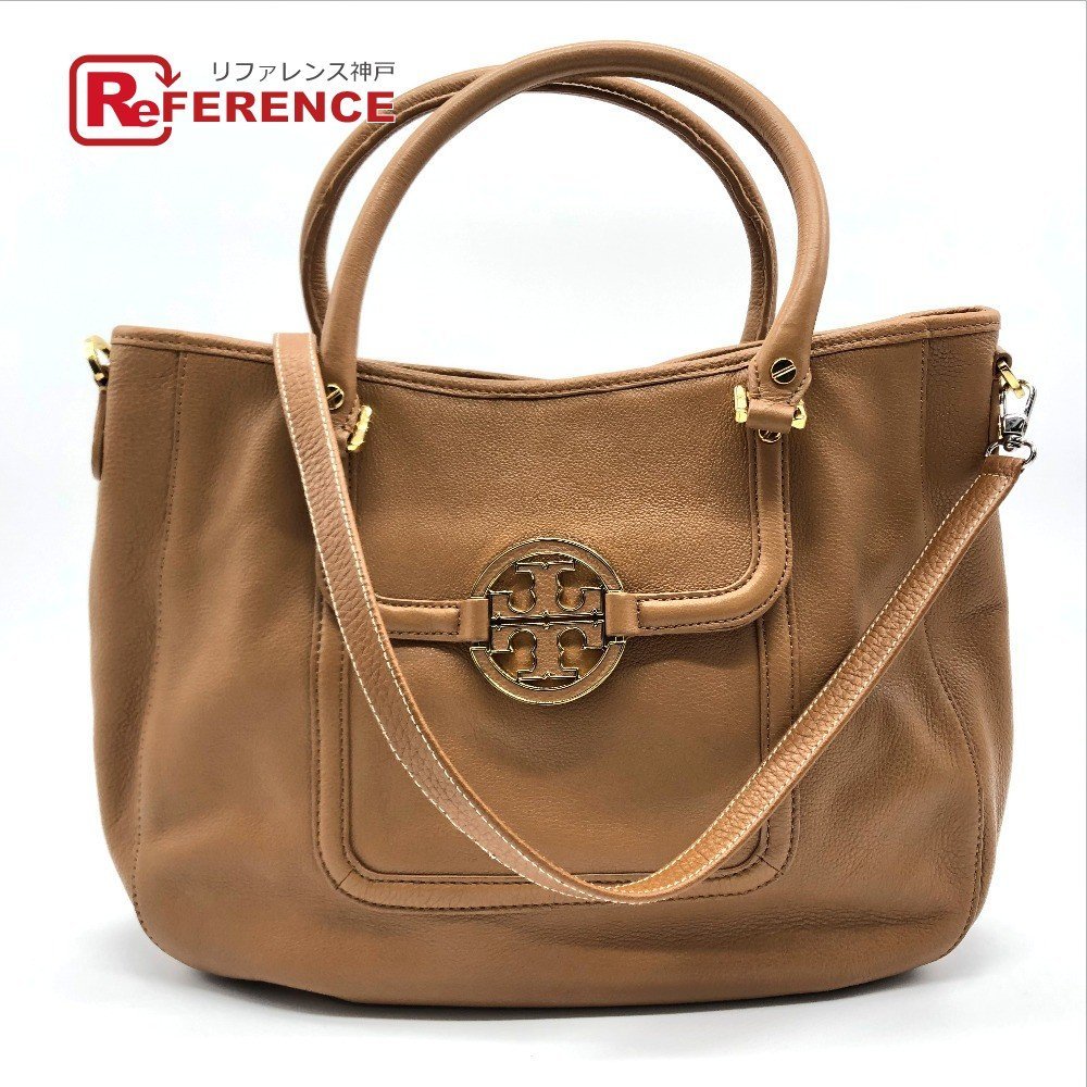 ☆安心の定価販売☆】 TORY BURCH キャメルブラウン レディース レザー