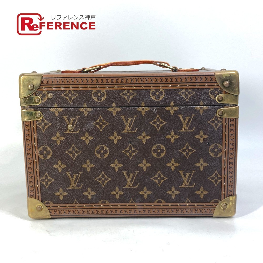 LOUIS VUITTON ルイヴィトン M21828 ボワット・フラコン バニティバッグ メイクボックス 小物入れ ハンドバッグ トランク【中古】_画像1