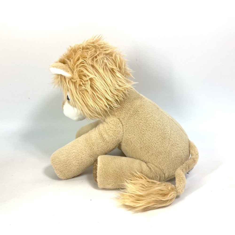 CHANEL シャネル ココクラッシュ COCO CRUSH ライオン アニマル ノベルティ 非売品 インテリア ぬいぐるみ ベージュ【中古】未使用