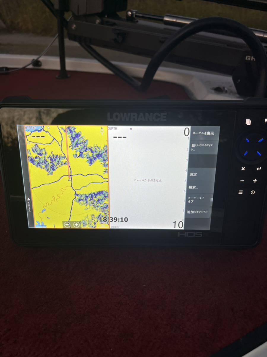 LOWRANCE HDS LIVE 9 ローランス HDS　ライブ9インチ 日本語版　ジオフェンス無し　ブレイクガード　魚探_画像9