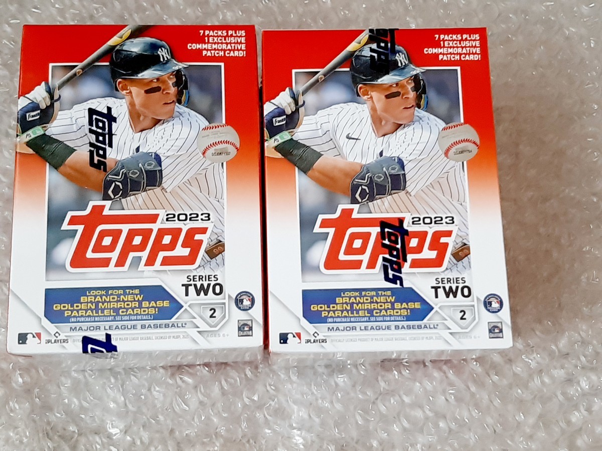 2023 TOPPS MLB series2 Blaster Box　2セット_画像1