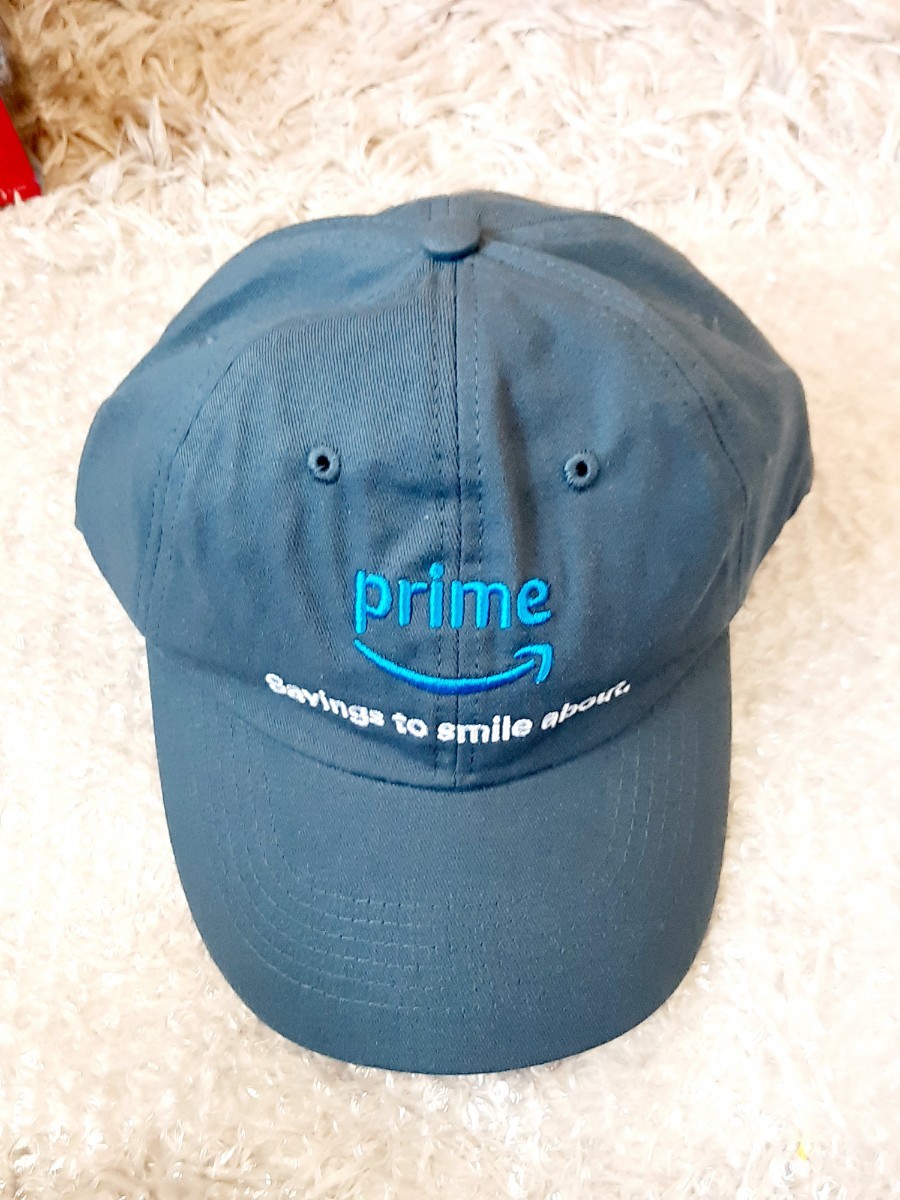 amazon prime アマゾン プライム キャップ 帽子 企業 古着｜Yahoo