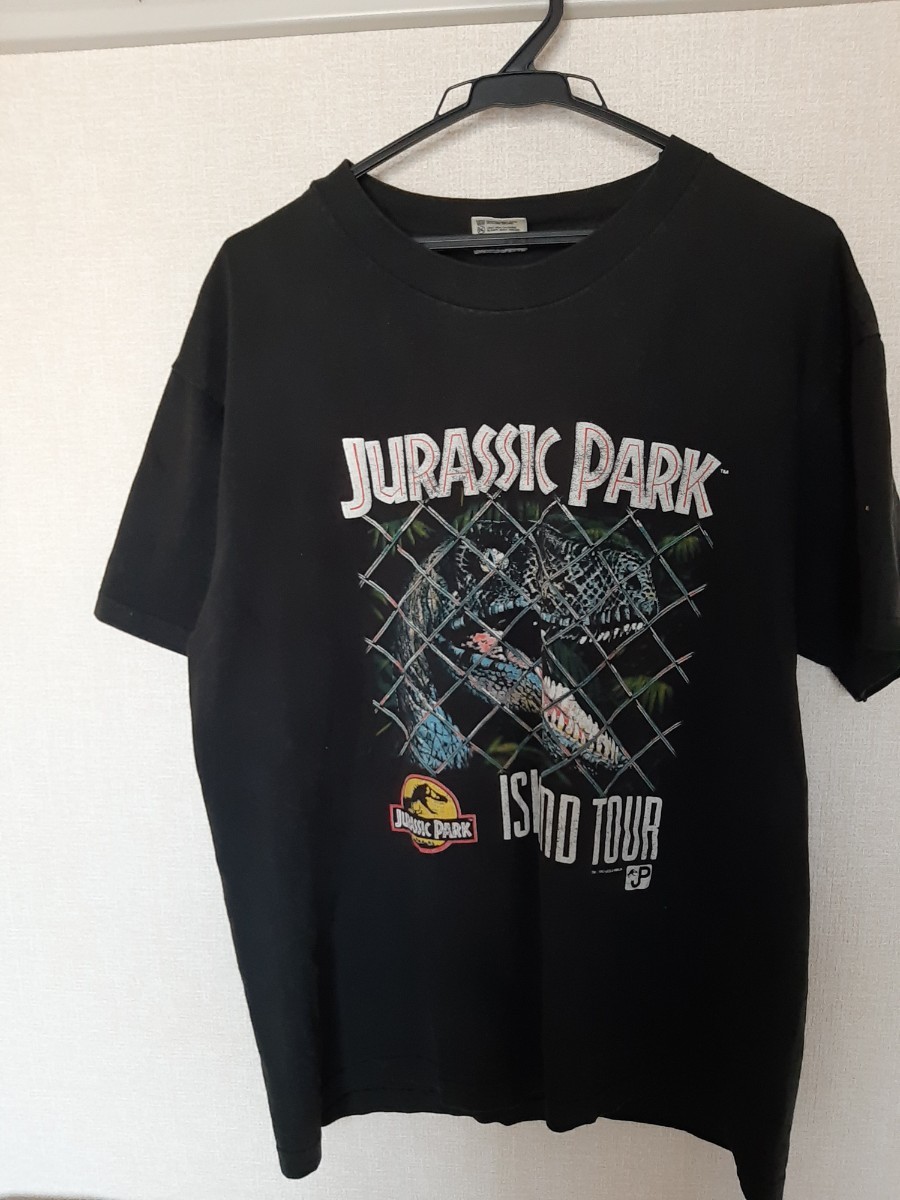 90s ビンテージ USA製 映画 ジュラシックパーク プロモ Tシャツ　L