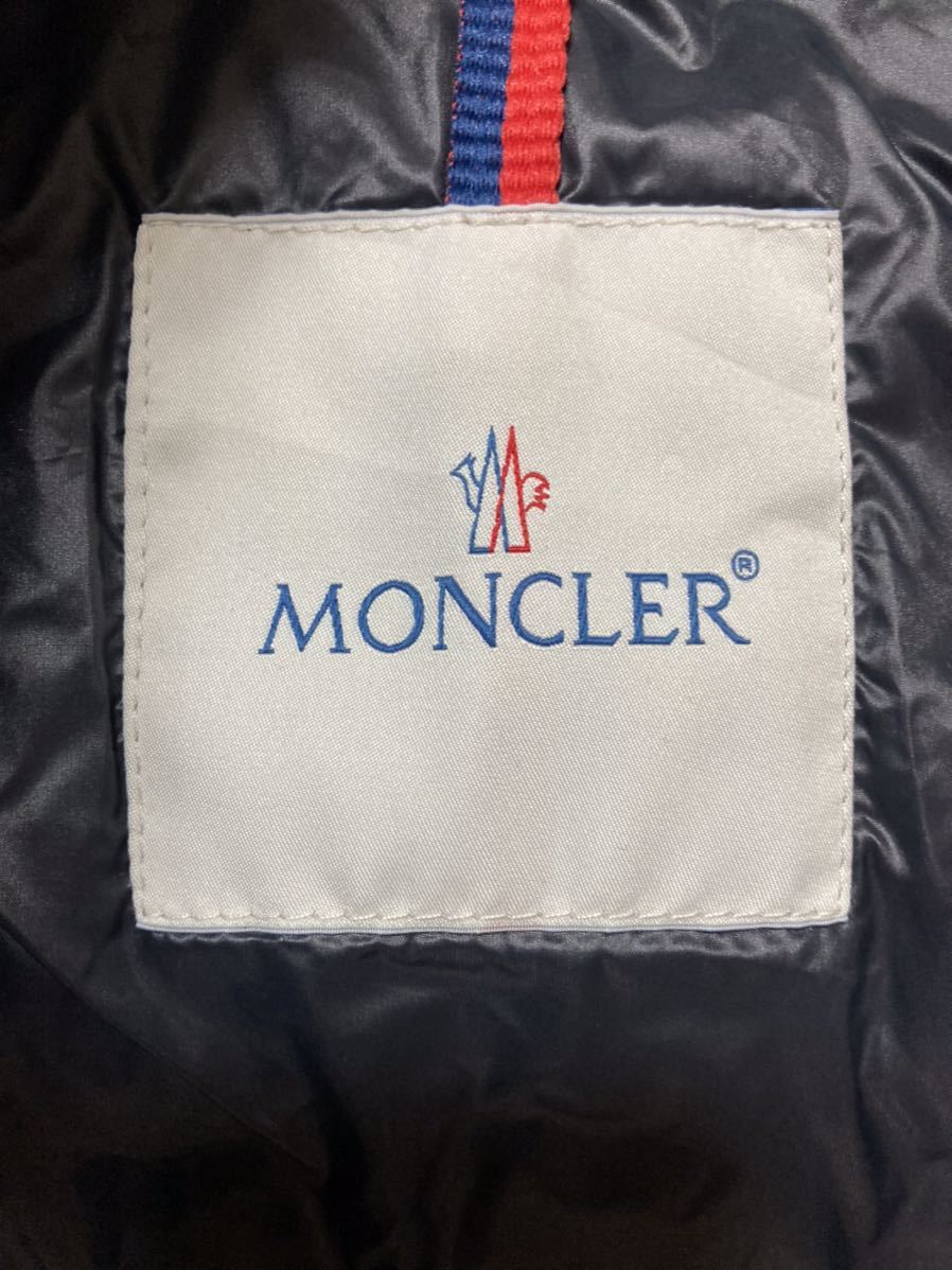 送料無料 未使用 MONCLER BADY FUR モンクレール バディ ファー ネイビー 1 ダウンジャケット ダウン コート ブルゾン 正規品