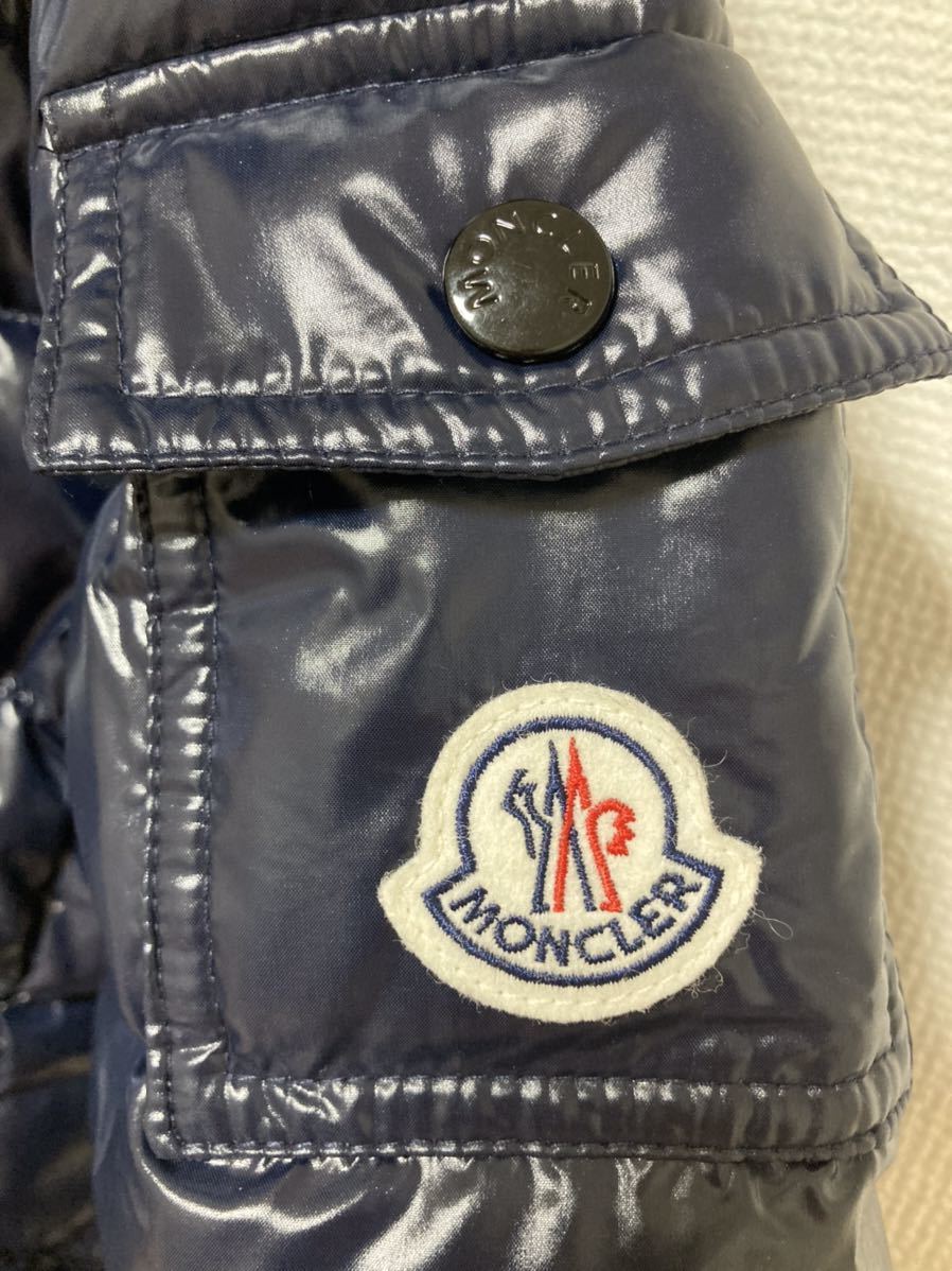 送料無料 未使用 MONCLER BADY FUR モンクレール バディ ファー ネイビー 1 ダウンジャケット ダウン コート ブルゾン 正規品