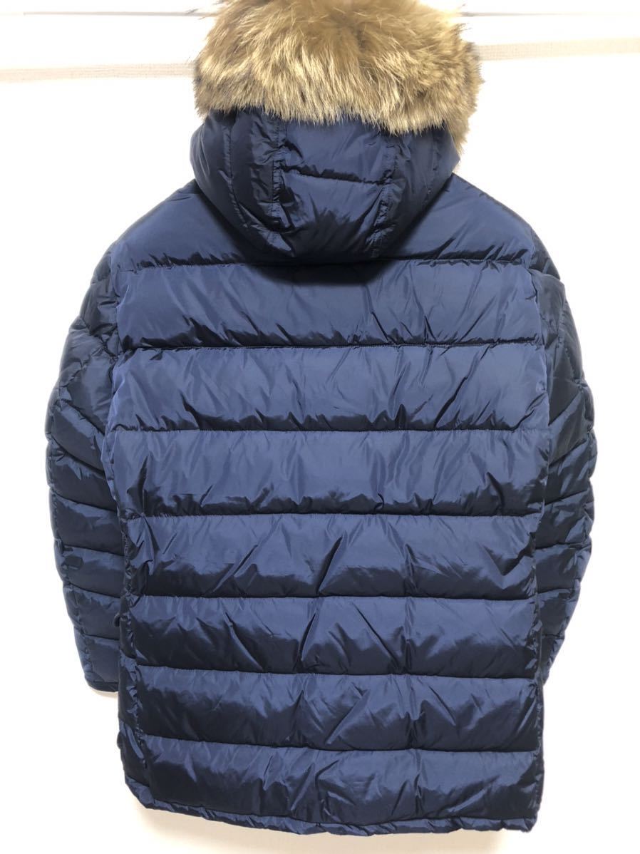 送料無料 未使用 MONCLER CLUNY 5 モンクレール ネイビー ダウンジャケット ダウンコート 正規品 定価374000円 ロング ダウン コート_画像2