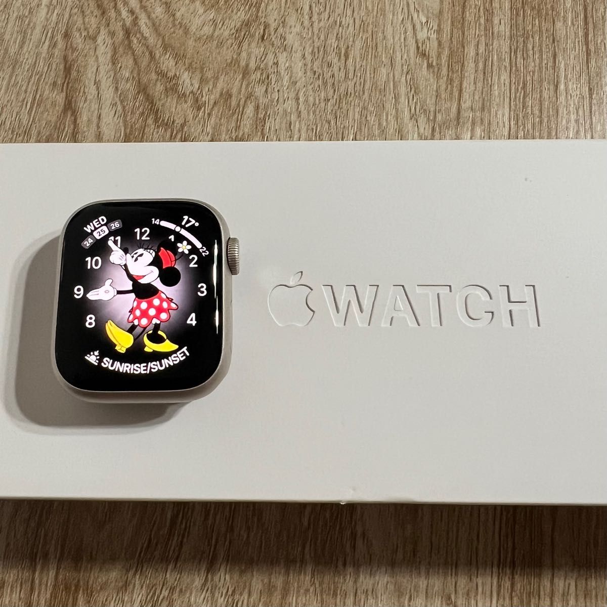 Apple Watch Series 7 41mm スターライト starlight アルミニウム