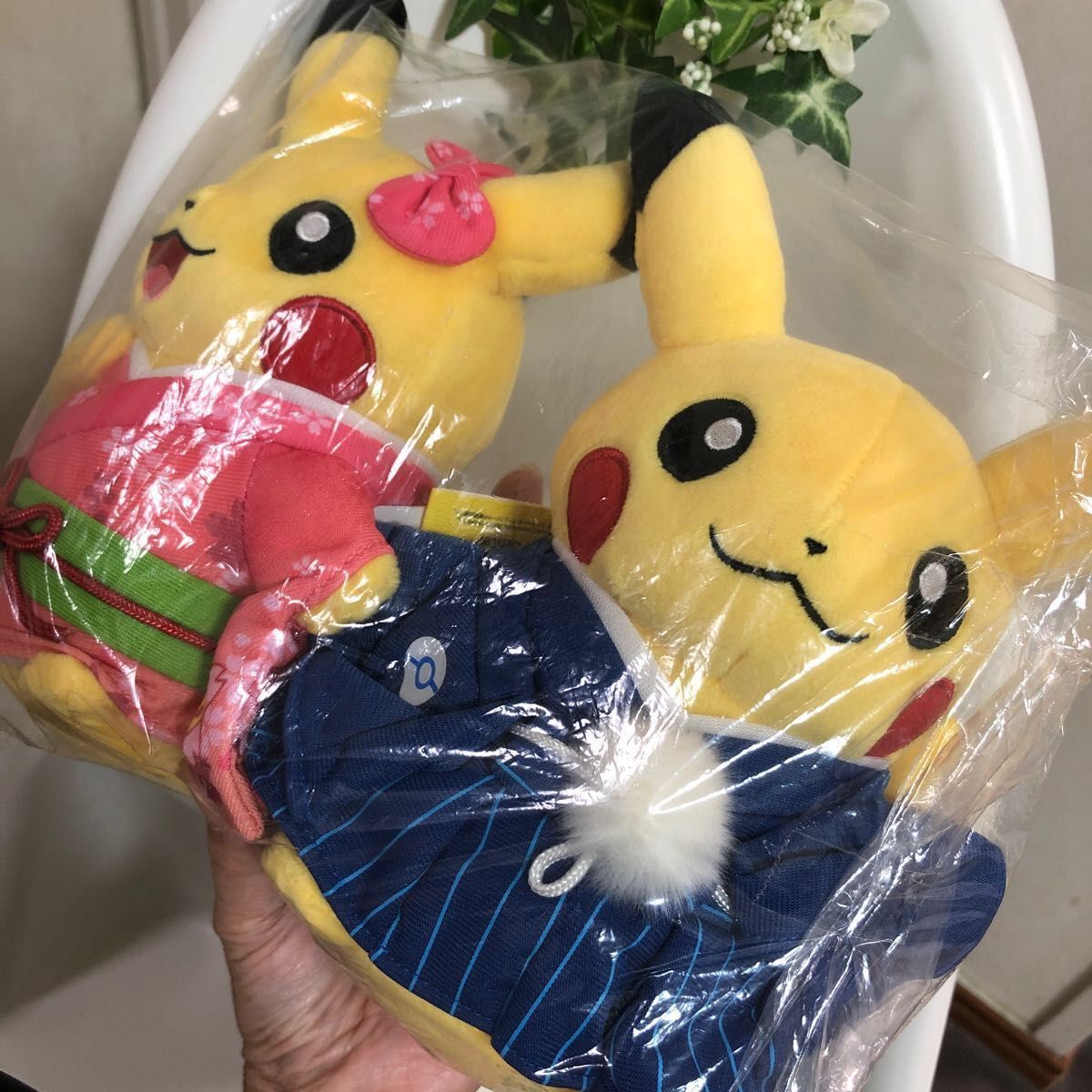 ポケモンセンター マンスリー ピカチュウ 1月 ぬいぐるみ ペア ポケモンセンター マンスリー ピカチュウ 1月 ぬいぐるみ ペア
