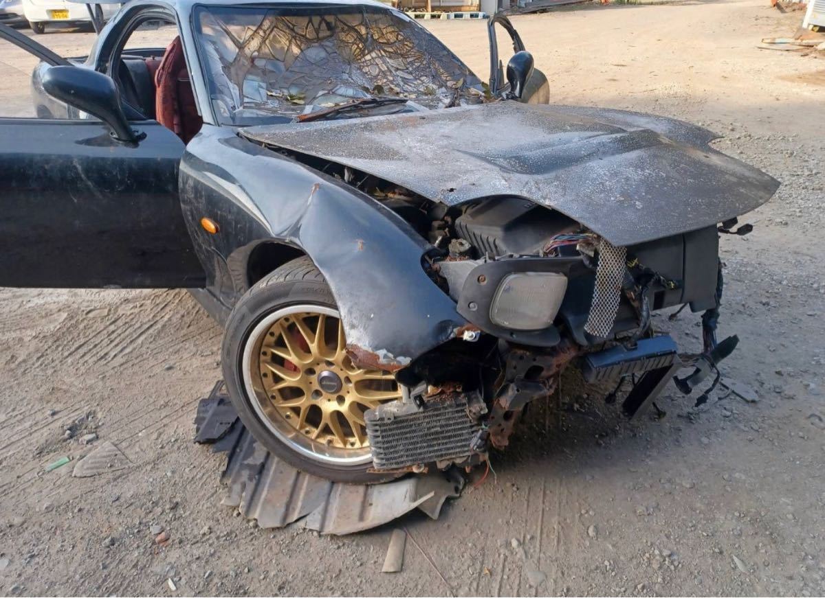 FD3S Mazda RX7 FD3S 事故車 détails d'articles | Yahoo! JAPAN
