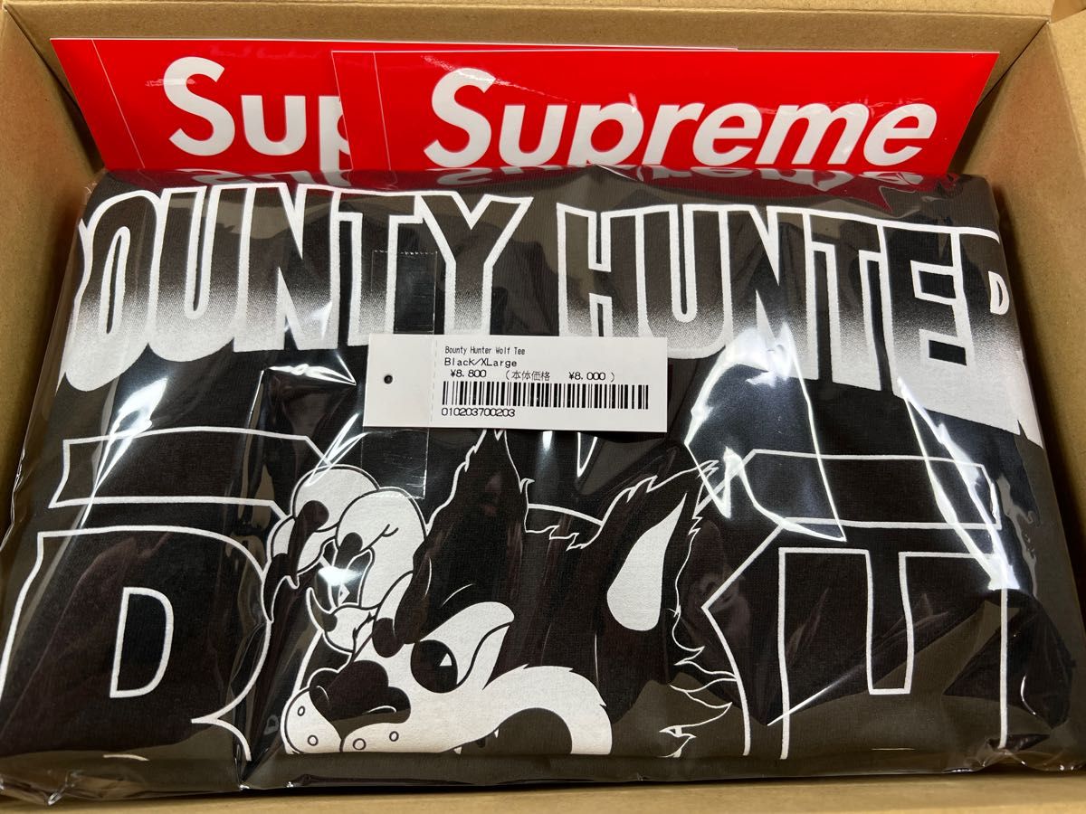 Supreme Bounty Hunter Wolf Tee Black XL