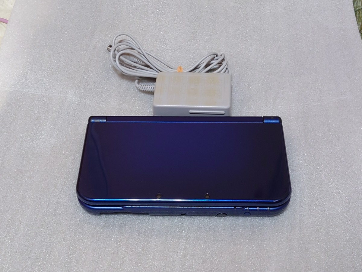 ジャンク 扱い Newニンテンドー3DS LL 本体 充電器 タッチペン MicroSD