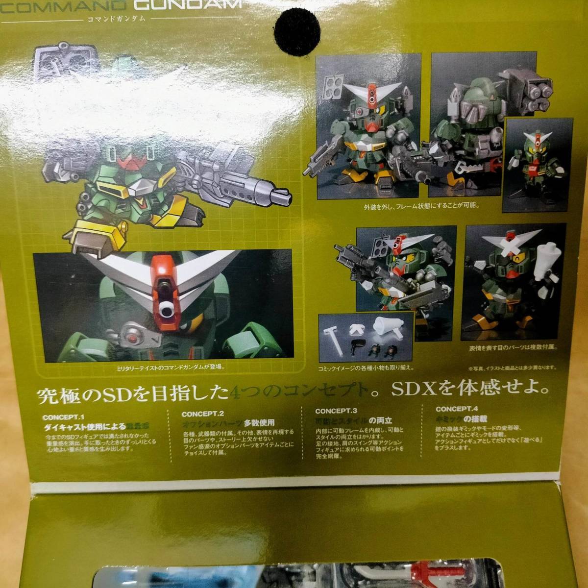 正規品 バンダイ SDガンダム SDX コマンドガンダム 新品 フィギュア SDコマンド戦記 G-ARMS ガンダム BANDAI SD  COMMAND GUNDAM figure