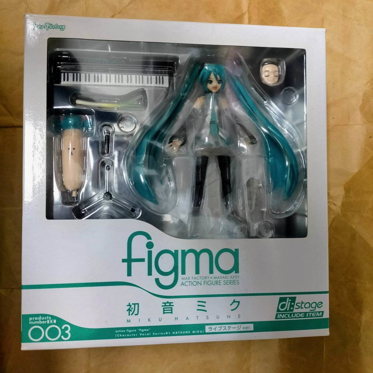 WF 限定 正規品 EX-003 フィグマ figma 初音ミク ライブステージver. ボーカロイド フィギュア VOCALOID MIKU HATSUNE LIVE STAGE Figure