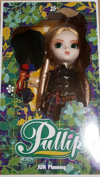 正規品 プーリップ クラツィーア クラツイーア チェック スコットランド イギリス 人形 F-560 JUN Planning Pullip Craziia Scotland doll_画像1