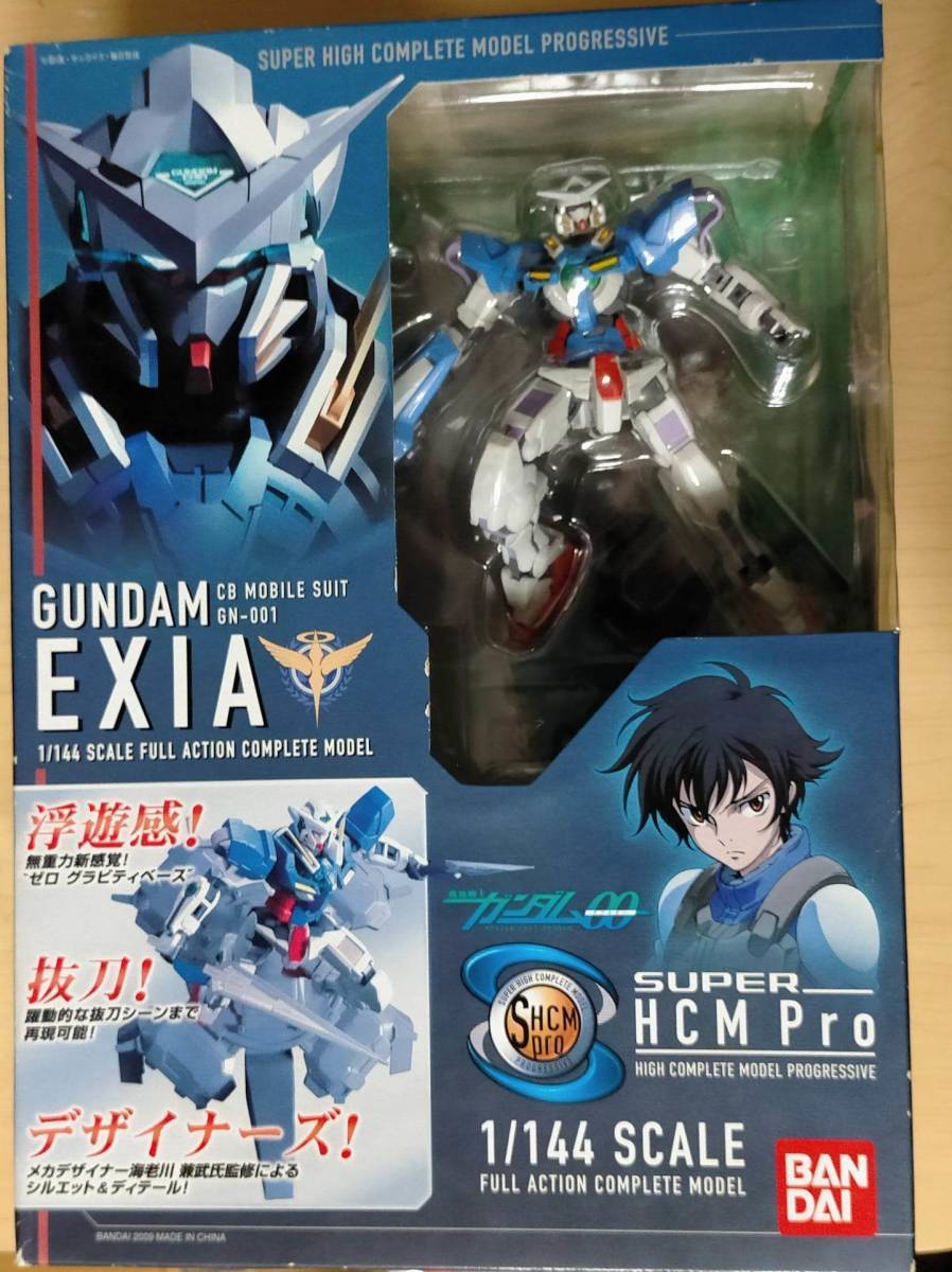 正規品 1/144 スーパーハイコンプロ ガンダム エクシア ハイコンプロ ダブルオー OO フィギュア SHCM SUPER HCM Pro GUNDAM EXIA figure_画像1