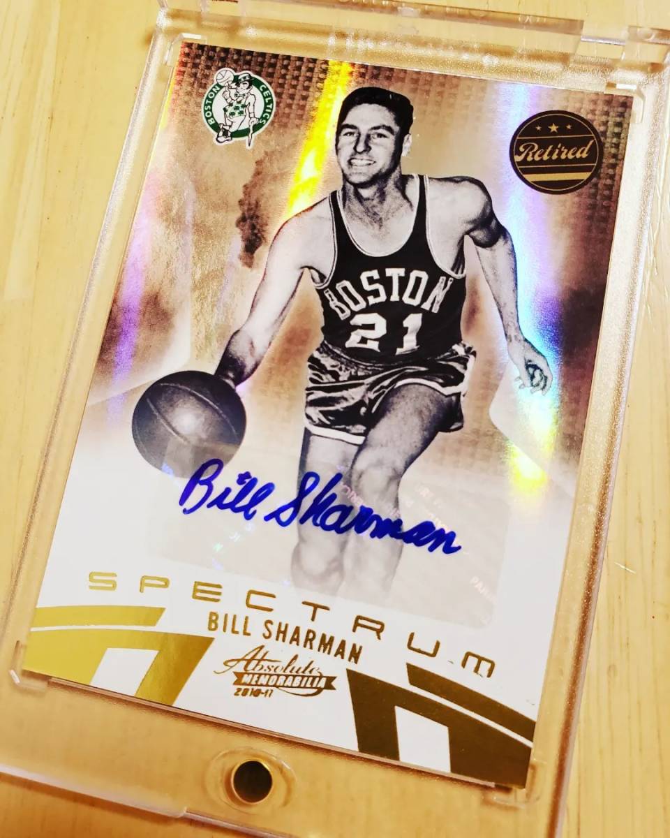 サイン 2011 -12 Panini Absolute BILL SHARMAN Auto ( /99) / ビル シャーマン Autograph Spectrum