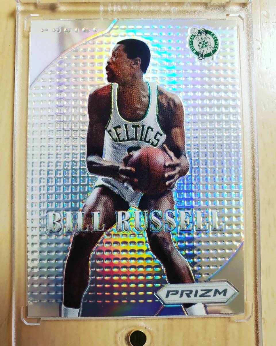 SP 2012 -13 Panini Prizm Silver BILL RUSSELL M.V.P / ビル ラッセル Refractor Holo_画像1