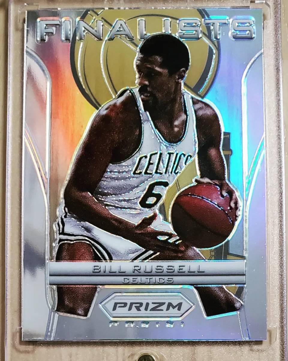 SP 2012 -13 Panini Prizm Silver Finalists BILL RUSSELL / ビル ラッセル Refractor Holo_画像1