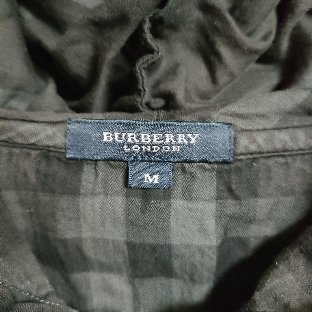 BURBERRY バーバリー】ジップアップパーカー（M）ノバチェック ロゴ