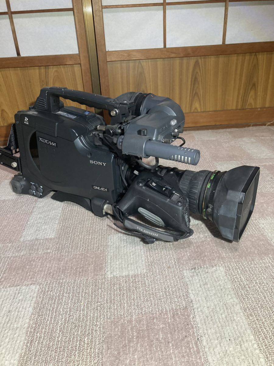 PDW-F335 XDCAM HDカムコーダー業務用／放送用ビデオカメラ Fujinon XS17x5.5BRM-M レンズ付_画像1