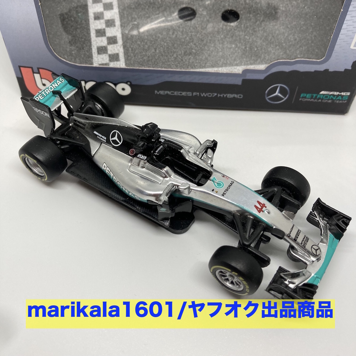 ブラーゴ 1/43 メルセデスAMG ペトロナスF1チーム 2016 W07 Hybrid ルイス・ハミルトン/BBURAGO,Mercedes,ニコ・ロズベルグ,ベンツ_画像3