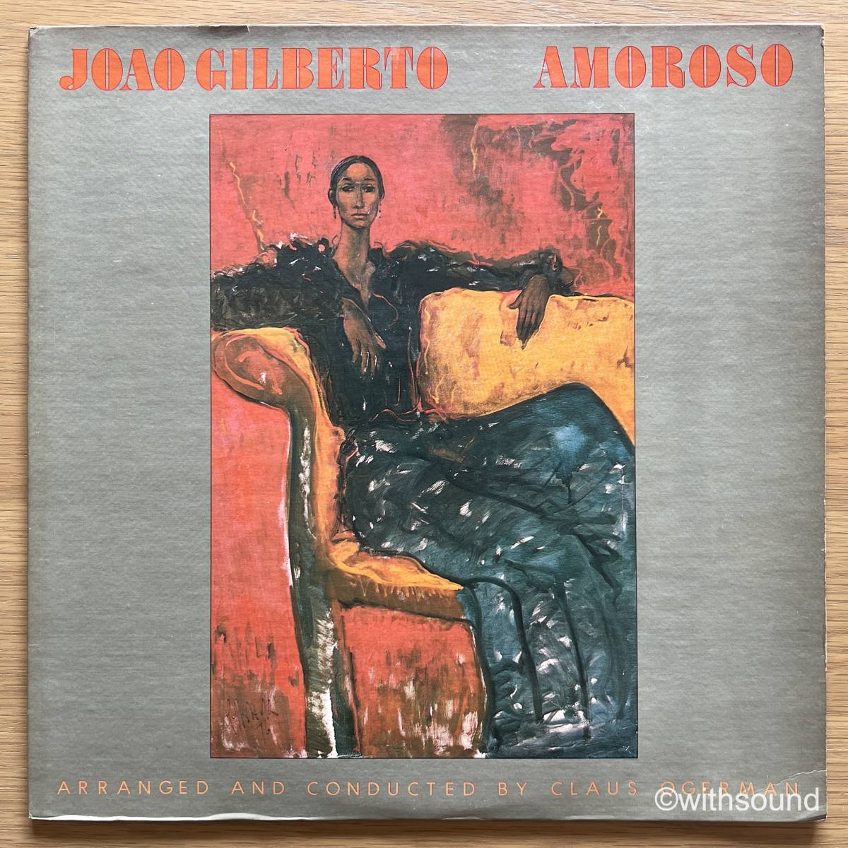 JOAO GILBERTO Amoroso US ORIG LP 1977 WARNER BS 3053の画像1