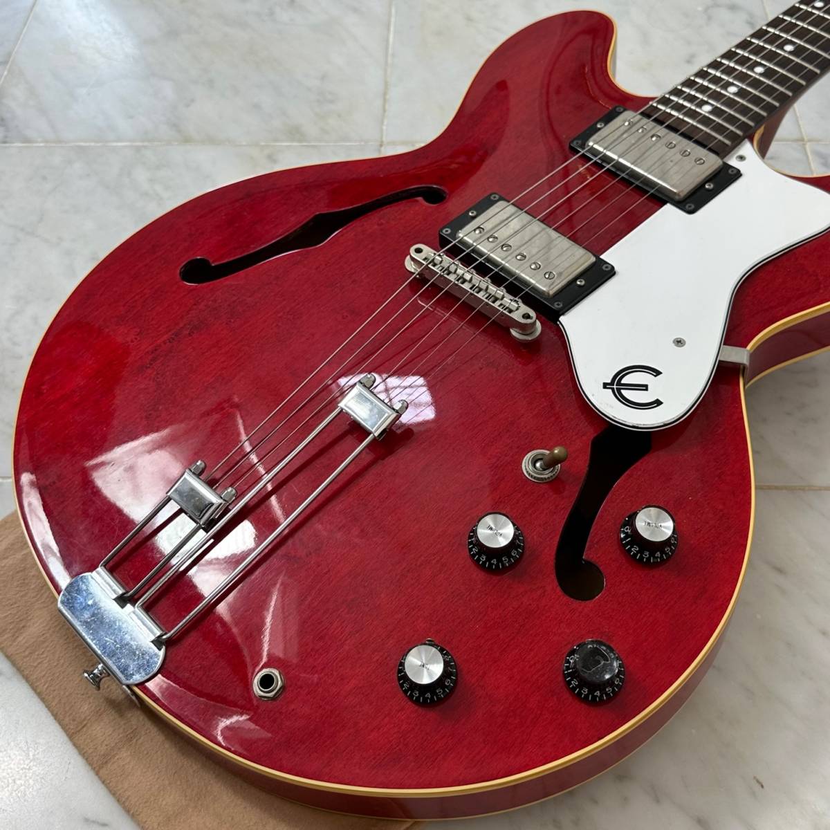 日本製 Epiphone RIVIERA エピフォン リビエラ 5桁シリアル M.Guitar ネック Mod_画像4