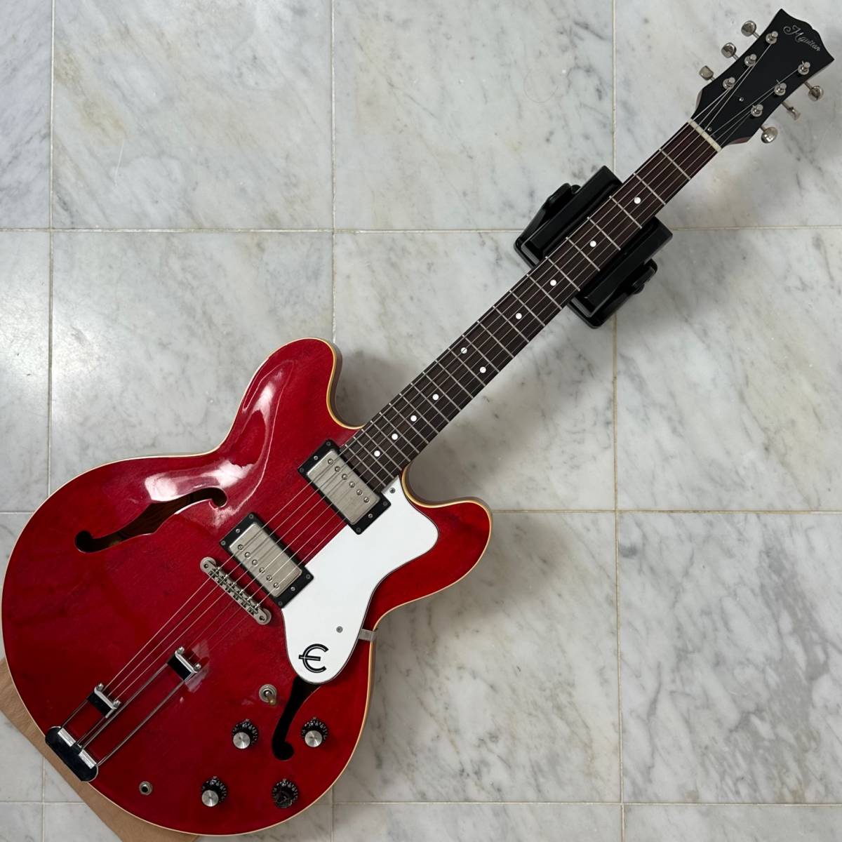 日本製 Epiphone RIVIERA エピフォン リビエラ 5桁シリアル M.Guitar ネック Mod_画像1