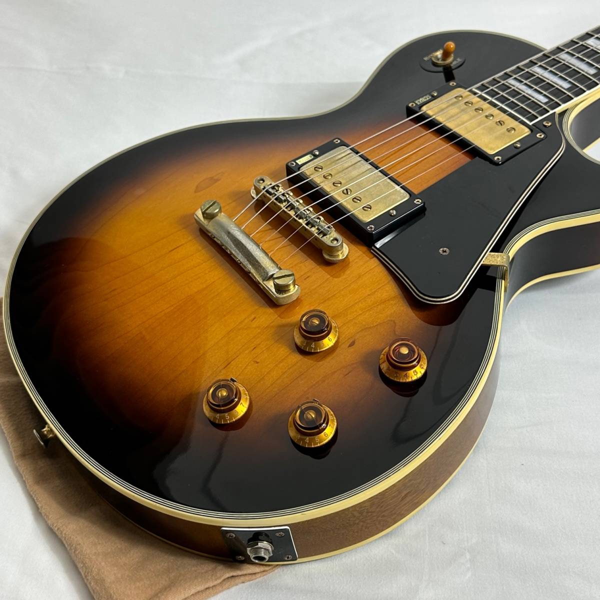 美品 Burny レスポール カスタム タイプ RLC70 VH-1 搭載 日本製