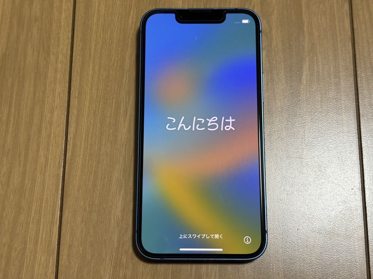 大きな取引 iPhone 13 mini 128GB ブルー SIMフリー iPhone