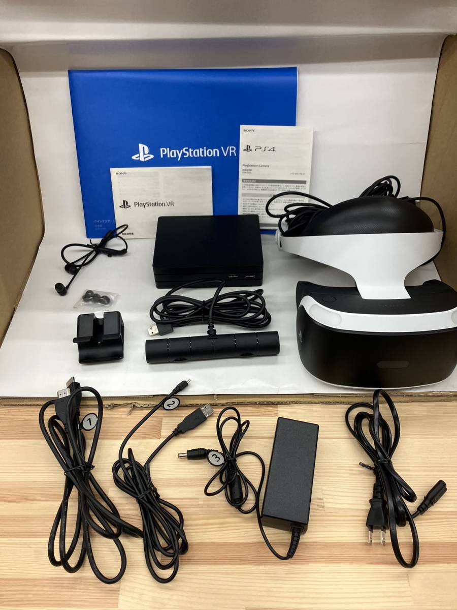 U-521 中古品◇PlayStation VR PS VR Camera同梱版 CUH-ZVR2 (PSVR
