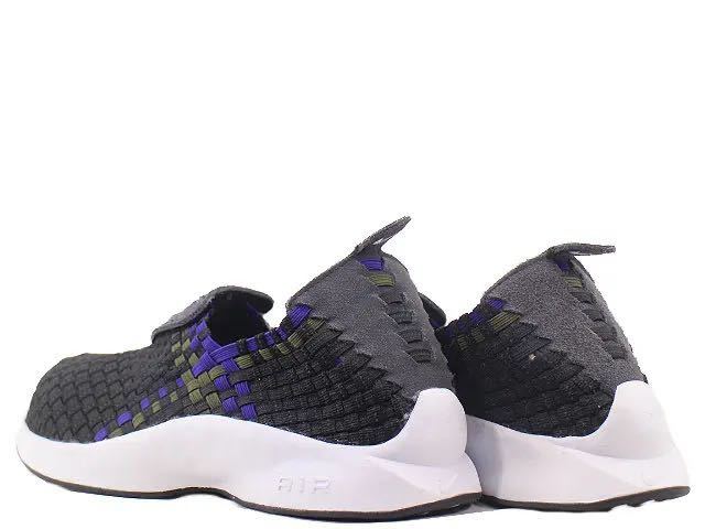 NIKE AIR WOVEN DN1773-010/28cm 環境保護に配慮したエコライクなWOVEN(編み込み)仕様を盛り込んだカジュアルシューズ◎_画像4