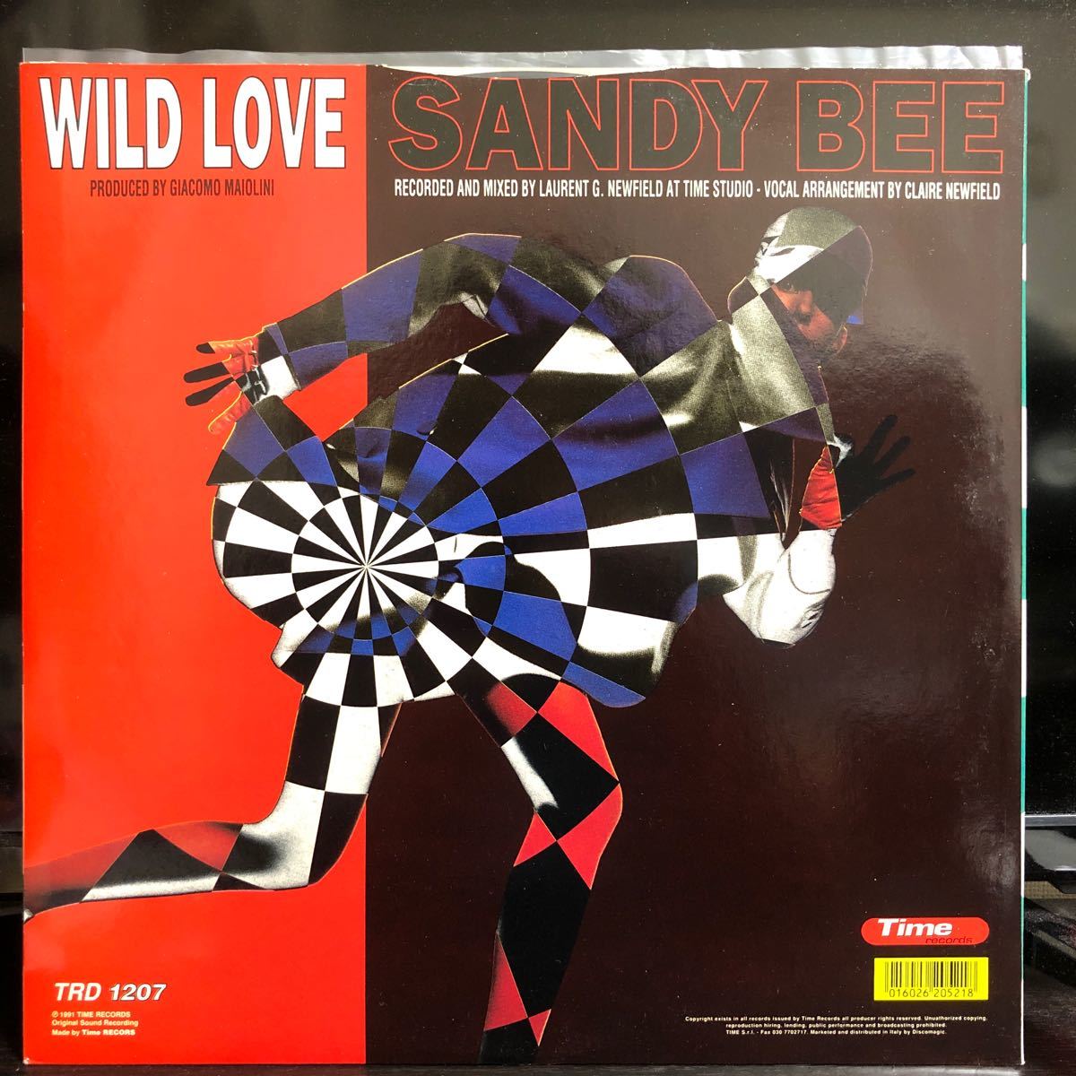 Sandy Bee / Wild Love 【12inch】_画像2