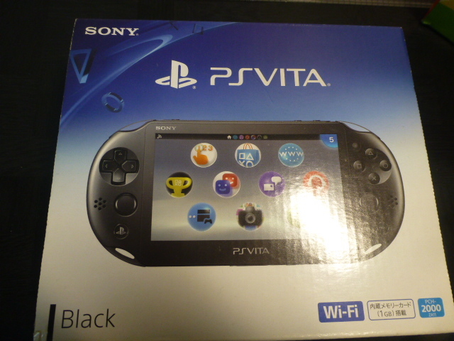 SONY　PS Vita PCH-2000 本体 ブラック