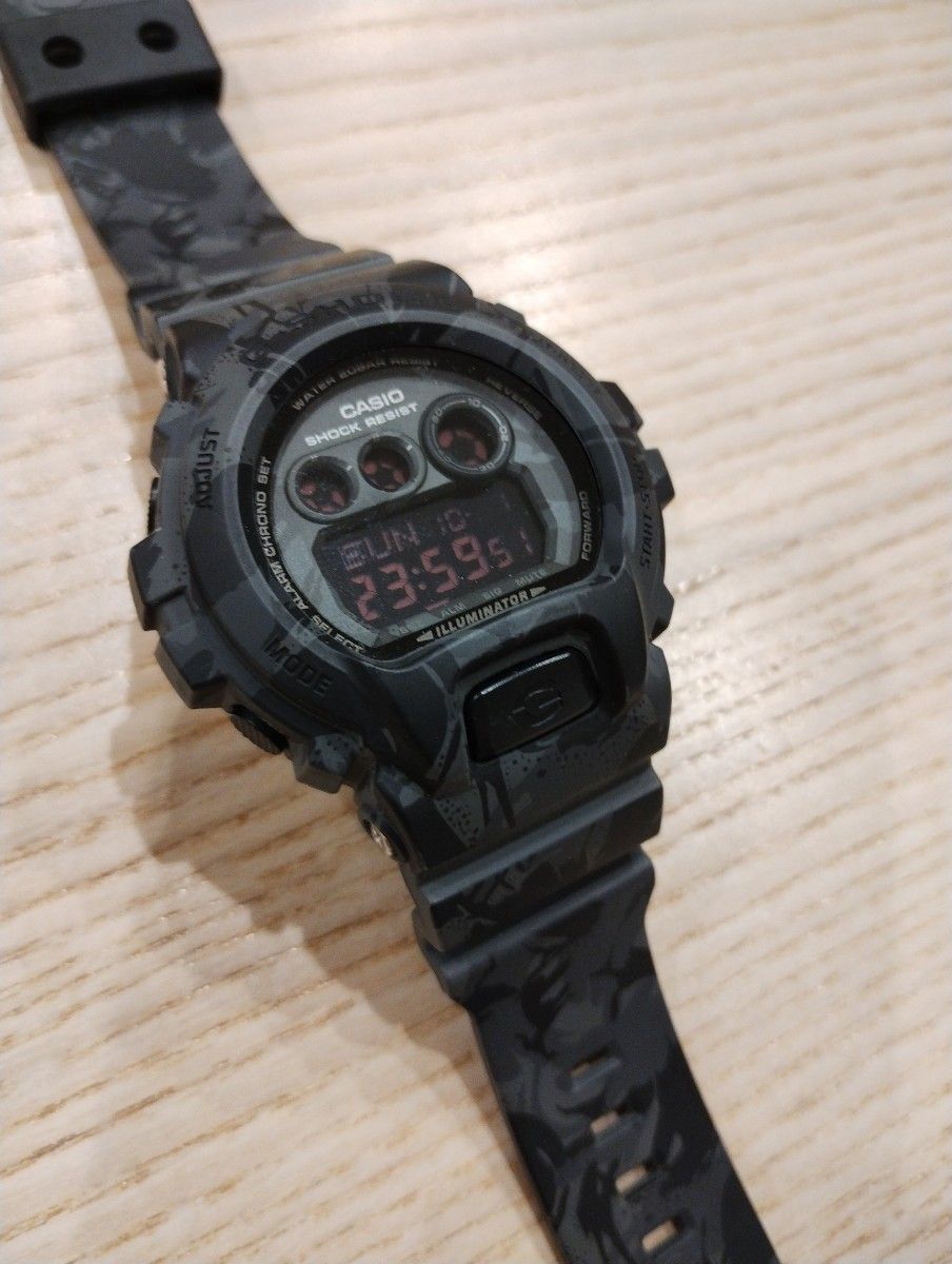 デカG/G-SHOCK/GD-X6900/迷彩/カモ/三ツ目/限定/箱付/美品 カモフラージュシリーズ ミリタリー キャンプ