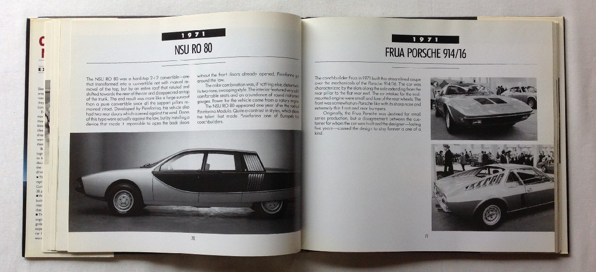 ★[50922・特価洋書 CARS EUROPE NEVER BUILT ] FIFTY YEARS OF EXPERIMENTAL CARS. ★_画像8